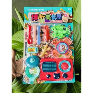 Đồ chơi vỉ kem ,siêu thị 24h cho bé