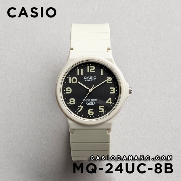 Đồng hồ nữ dây nhựa Casio chính hãng MQ-24UC-8BDF (34mm)