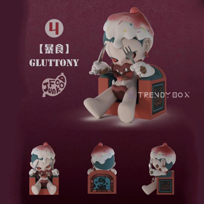 Sos Mô Hình Búp Bê Seven Deadly Dễ Thương Dùng Làm Quà Tặng Cho Bạn Bè