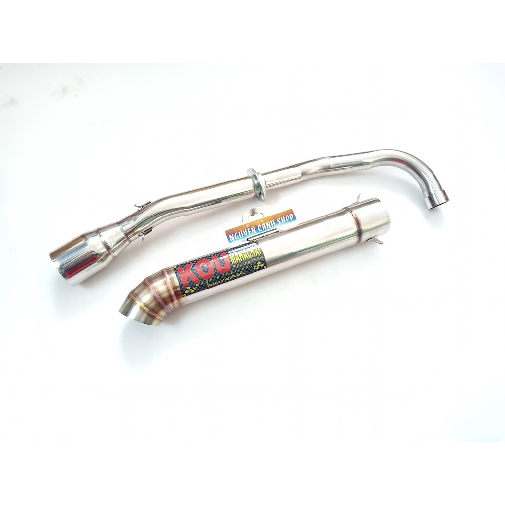 Pô kou không nỉ gắn xe wave,xe dream,xe cub 50,xe sirius 50