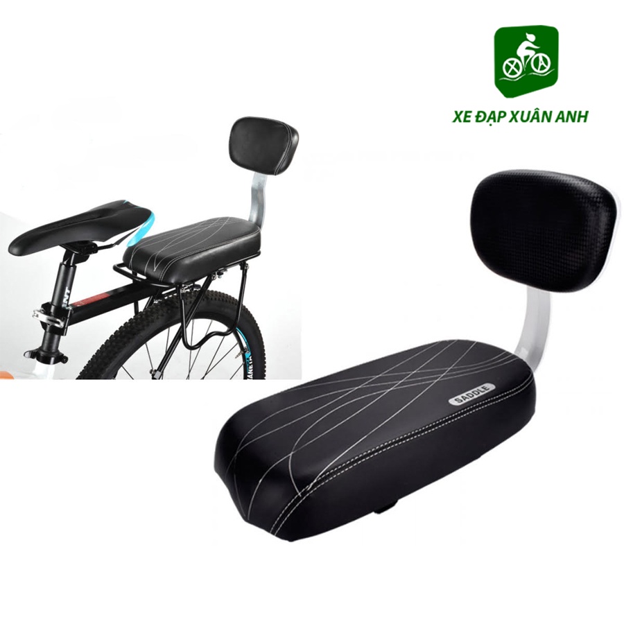 Đệm yên sau xe đạp có tựa lưng