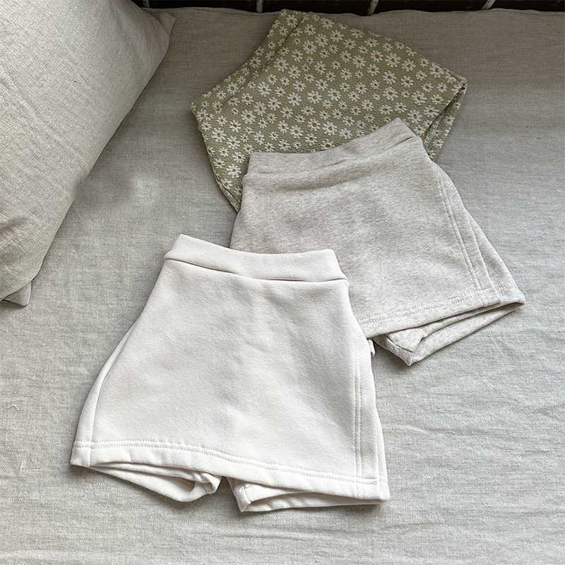Quần Short Lưng Cao Phong Cách Hàn Quốc Thời Trang Mùa Xuân Xinh Xắn Cho Bé Gái 8TWF