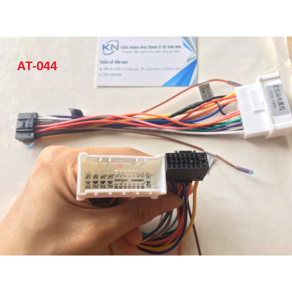 AT-044-Giắc cắm 24P của Hyundai/Kia/Elantra/Cerato điều hướng dây Android 16P