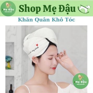 Khăn quấn khô tóc tiện lợi