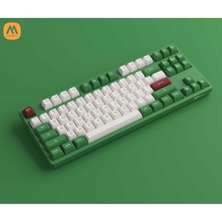Bàn phím cơ AKKO 3087 RF Matcha Red Bean (2.4Ghz / AKKO sw v3)