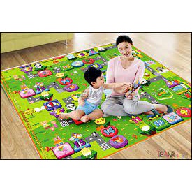Thảm Xốp 2 Mặt Cho Bé Maboshi nhiều kích cỡ, màu ngẫu nhiên