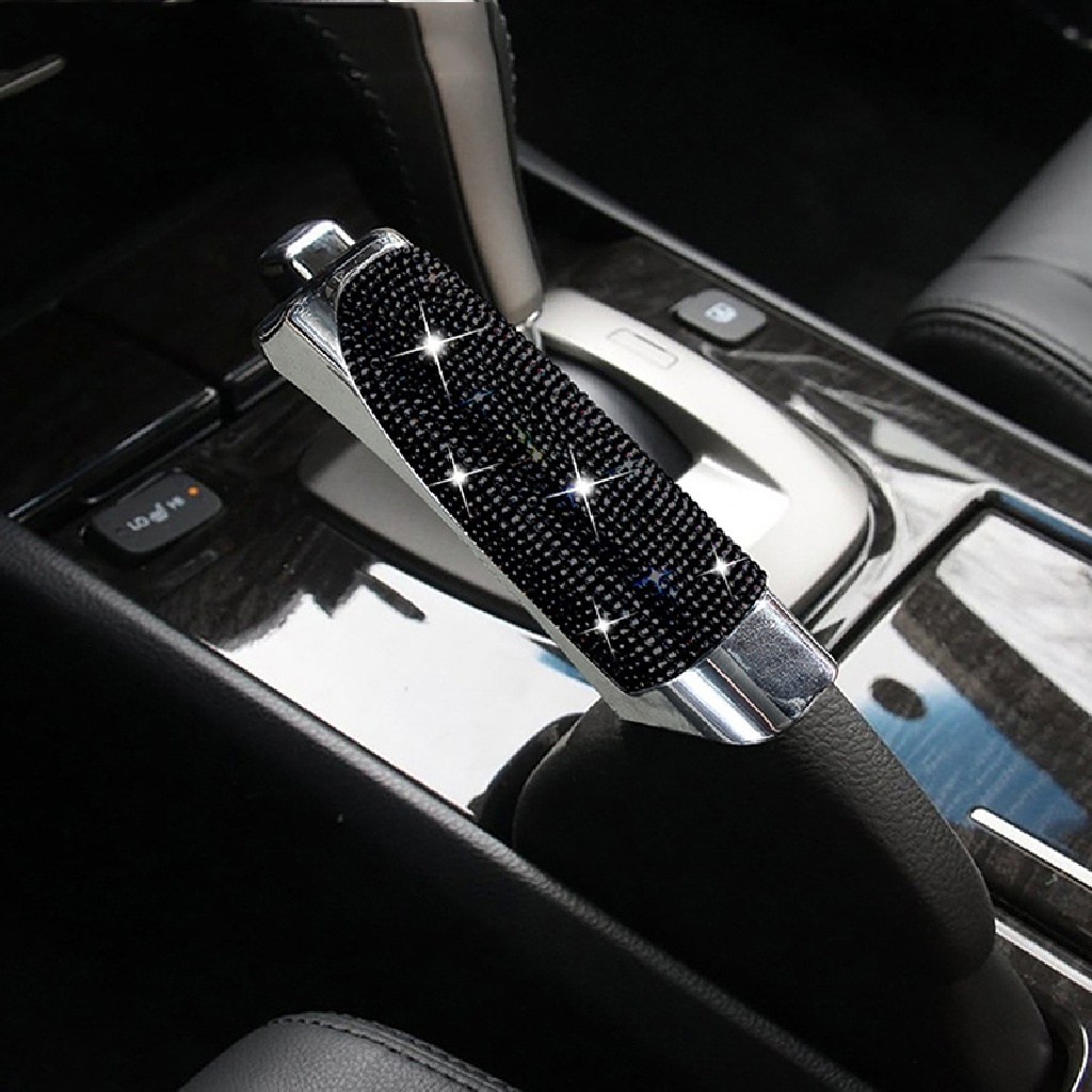 Ốp Bọc Phanh Tay Đính Đá Cao Cấp Nổi Bật Cho Xe Ô Tô