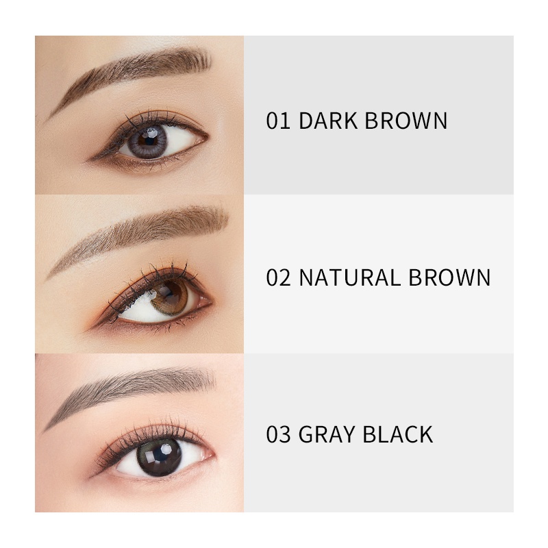 Bút dạ phẩy sợi lông mày chống thấm nước Reel Tattoo Brow Pen 0.9g