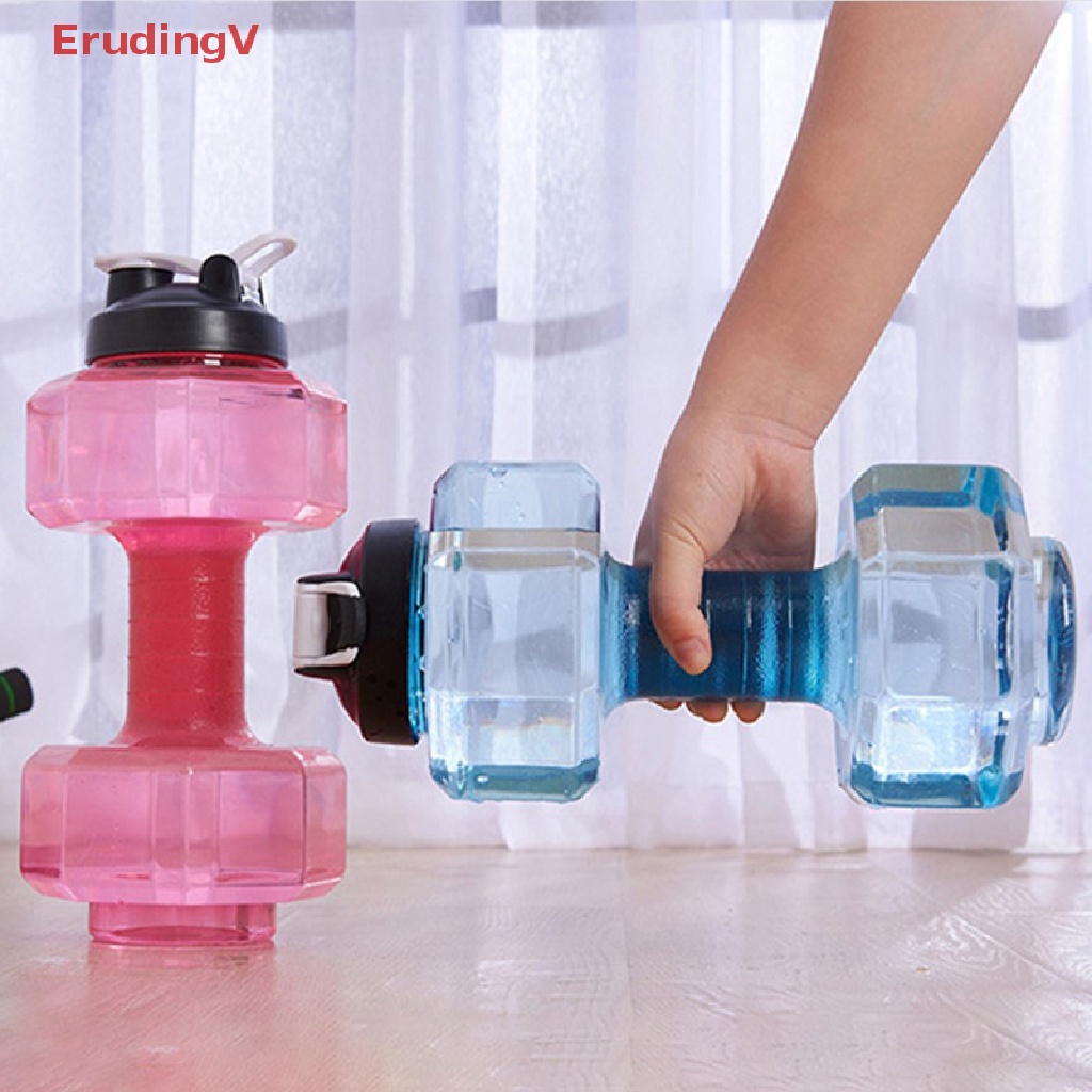 Bình Đựng Nước 2.2L Hình Quả Tạ Tiện Dụng Khi Tập Thể Hình