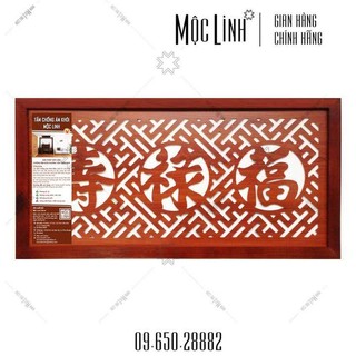 Tấm chắn ám khói Mộc Linh kích thước 41x81cm ngăn khói hương bám vào trần nhà, giá rẻ, dễ lắp đặt , HN, HCM