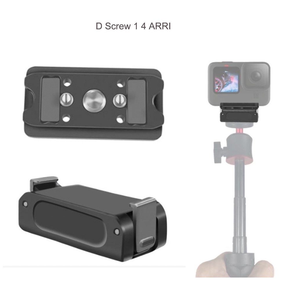 Đế Nam Châm XT-XINTE Kèm Ốc Vít 1 / 4 Chuyên Dụng Cho Máy Ảnh Thể Thao DJI ACTION 2