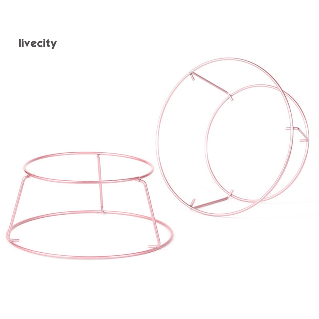 Giá Đỡ Làm Mát Bánh Kem 6 / 8 Inches Không Cần Khoan Chịu Nhiệt