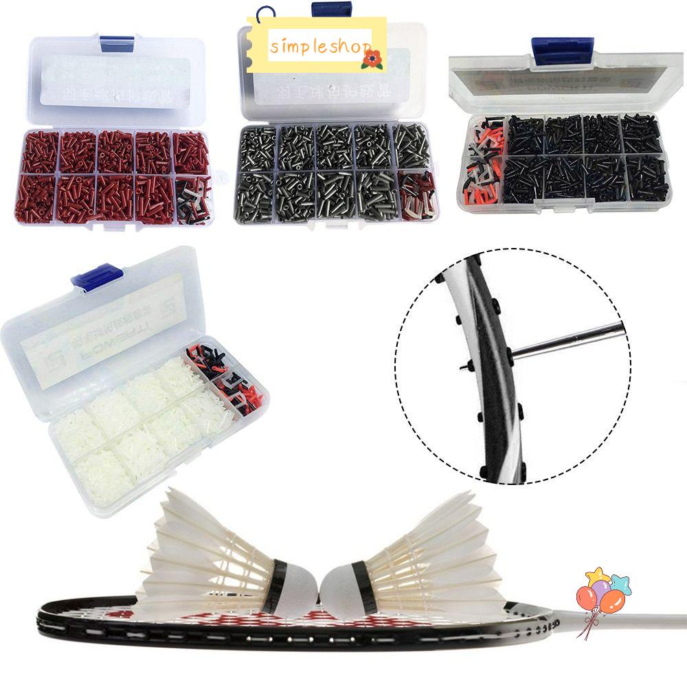 1 Hộp Đục Lỗ Dây Vợt Cầu Lông Đơn / Đôi Chất Lượng Cao