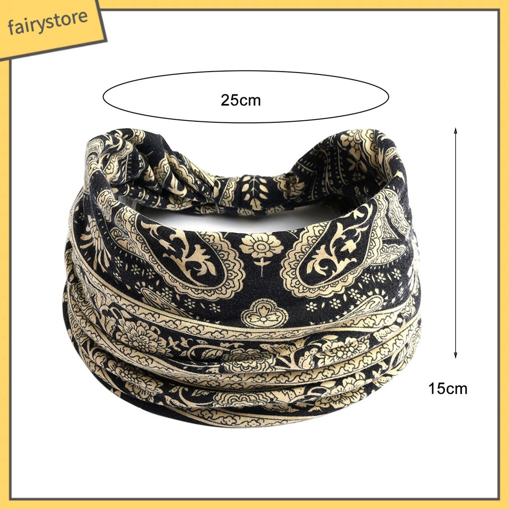 Băng Đô Thể Thao Thấm Hút Mồ Hôi Phong Cách Bohemia