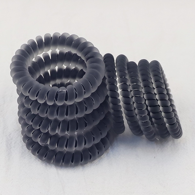 Dây Buộc Tóc Cao Su Co Giãn Phối Màu Đơn Giản Thời Trang