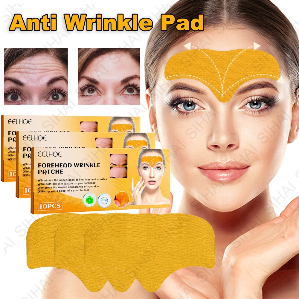 ☺❤ Set 50 Miếng Dán Collagen Làm Săn Chắc Da Chống Nếp Nhăn Cho Vùng Trán Và Trán