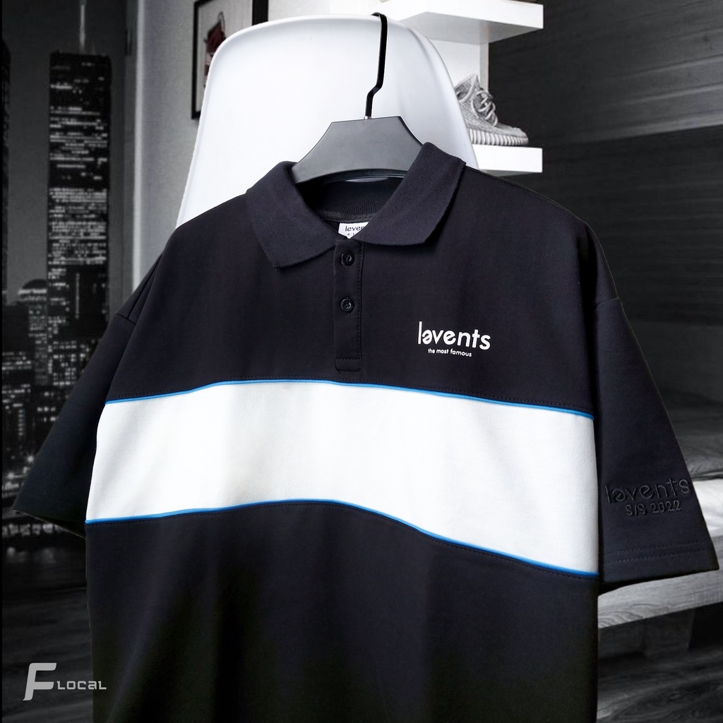Áo Polo Local Brand F LOCAL x Lì Ven 100% Cotton Loại Cao Cấp Unisex