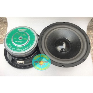 Bộ 2 củ loa siêu bass 20 hồng kỳ đen - từ 140 côn 39 quấn 4 lớp - củ loa 2 tấc