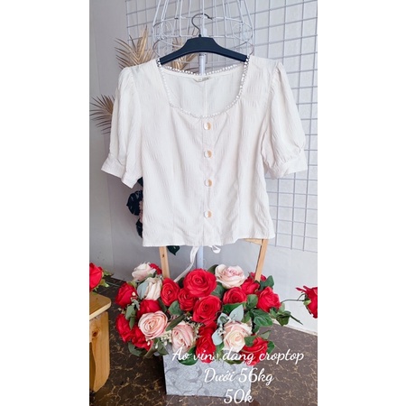 Áo vin dáng croptop