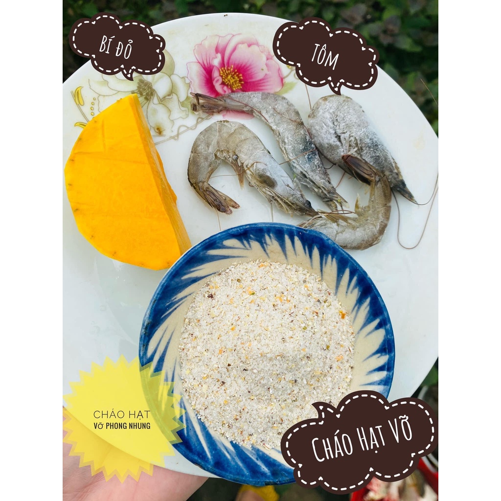 1kg Cháo hạt vỡ giành cho bé biến ăn,chậm tăng cân,cháo gạo vỡ thô cho bé ăn thơm ngon.