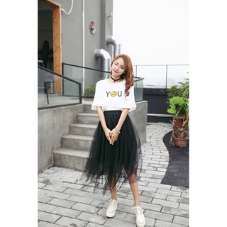 (HÀNG ORDER) Chân váy tutu so le siêu hot