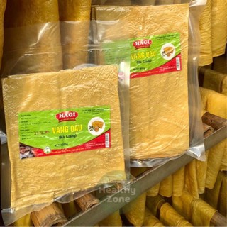 Váng đậu khô mỏng ăn kiêng Keto, Lowcarb, Das, Ăn chay, Ăn lẩu Hagi, túi hút chân không 200g, Mì váng đậu keto