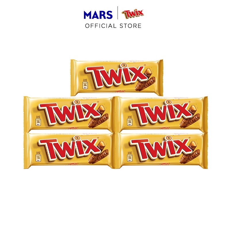 Bánh quy kẹo Twix phủ Sô cô la Sữa và Caramen 25g 51g