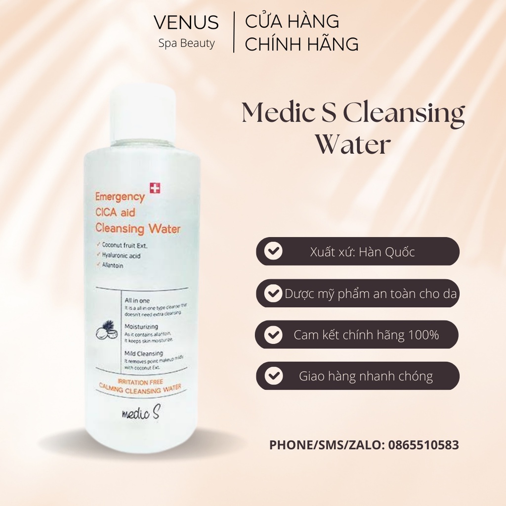 Nước Tẩy Trang Medic S Cleansing Water