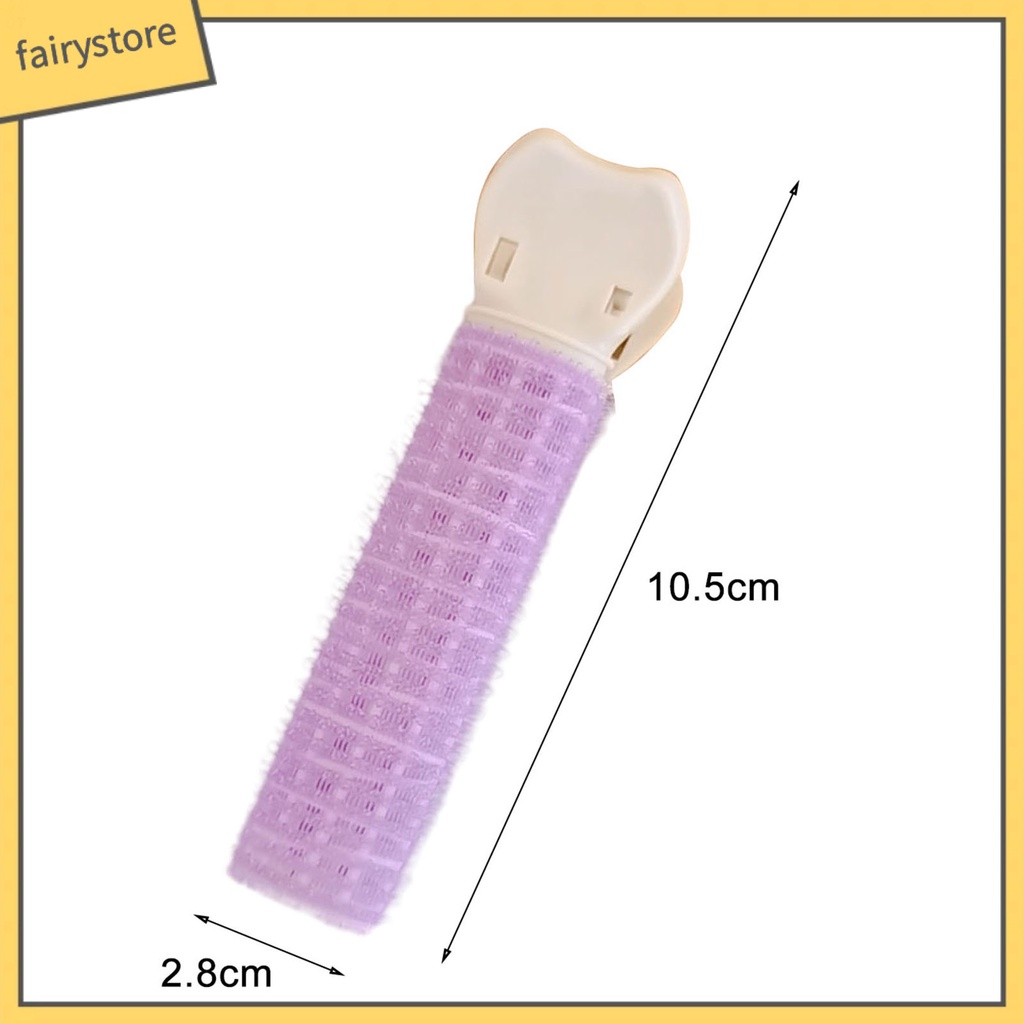 Kẹp Tóc Mái Bằng Nhựa Màu Sắc Ngọt Ngào Co Giãn Thời Trang Cho Nữ [Fairy1]