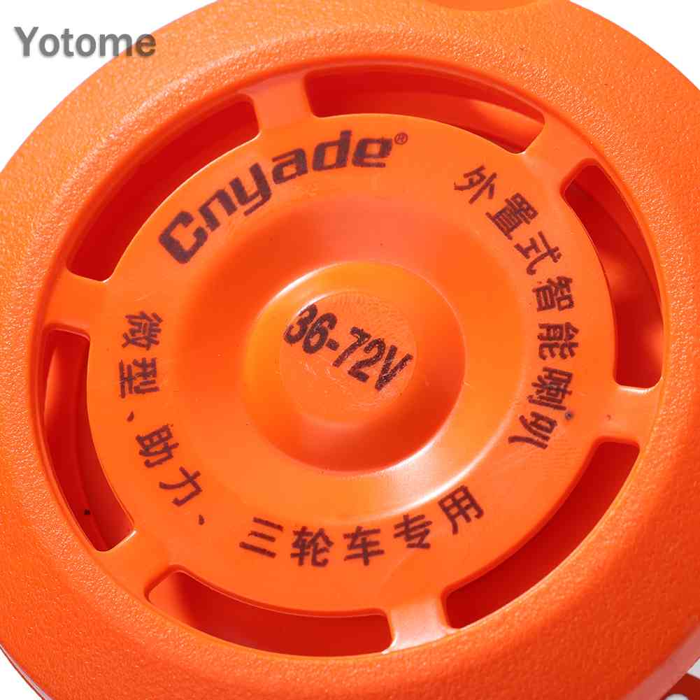 Còi Điện Tử Chống Thấm Nước 36v / 48v / 60v Chuyên Dụng Cho Xe Mô Tô