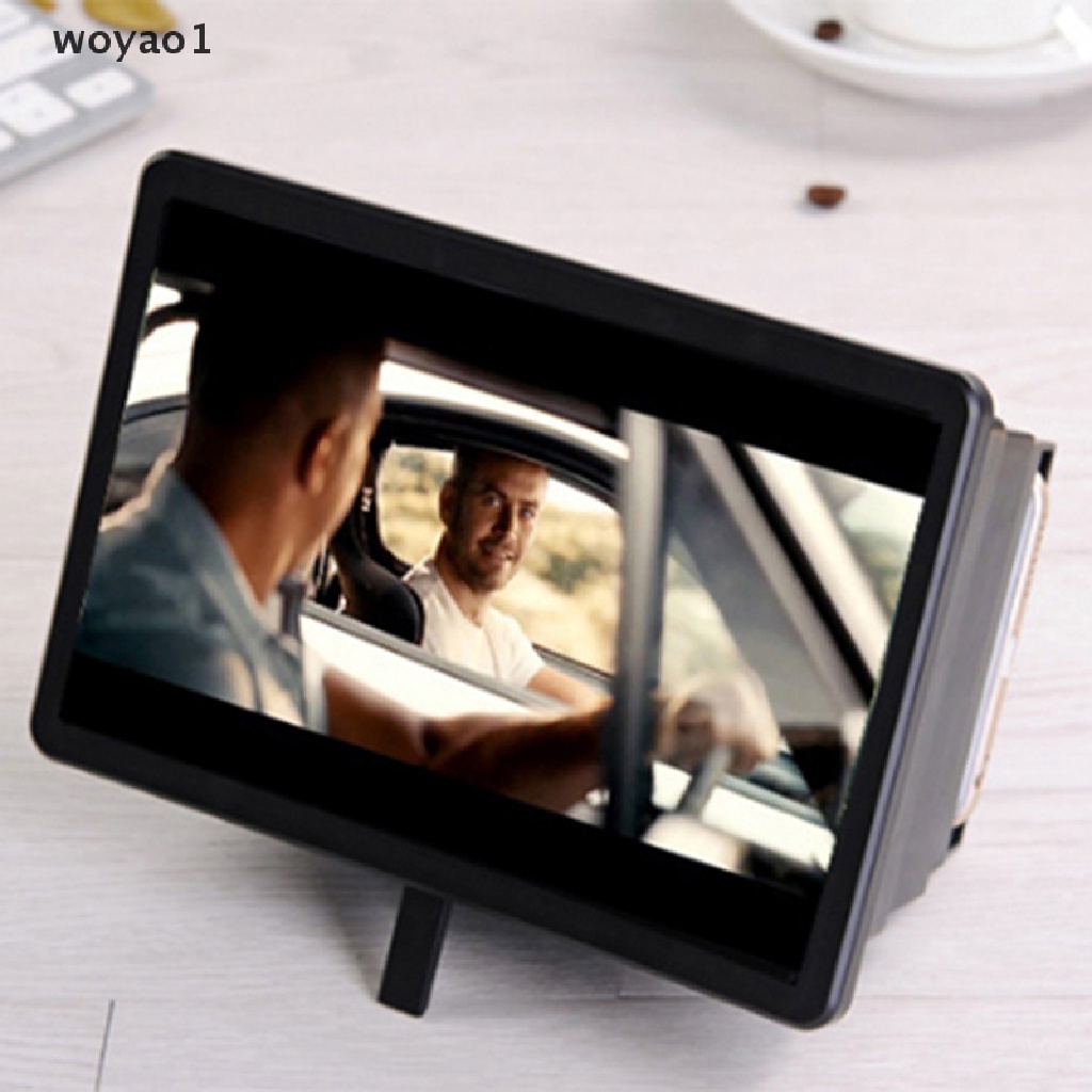 Kính Phóng Đại Màn Hình Điện Thoại 3D 8.2Inch woyao1 Phụ Kiện Trang Trí Thiết Kế Dễ Thương Chuyên Dùng