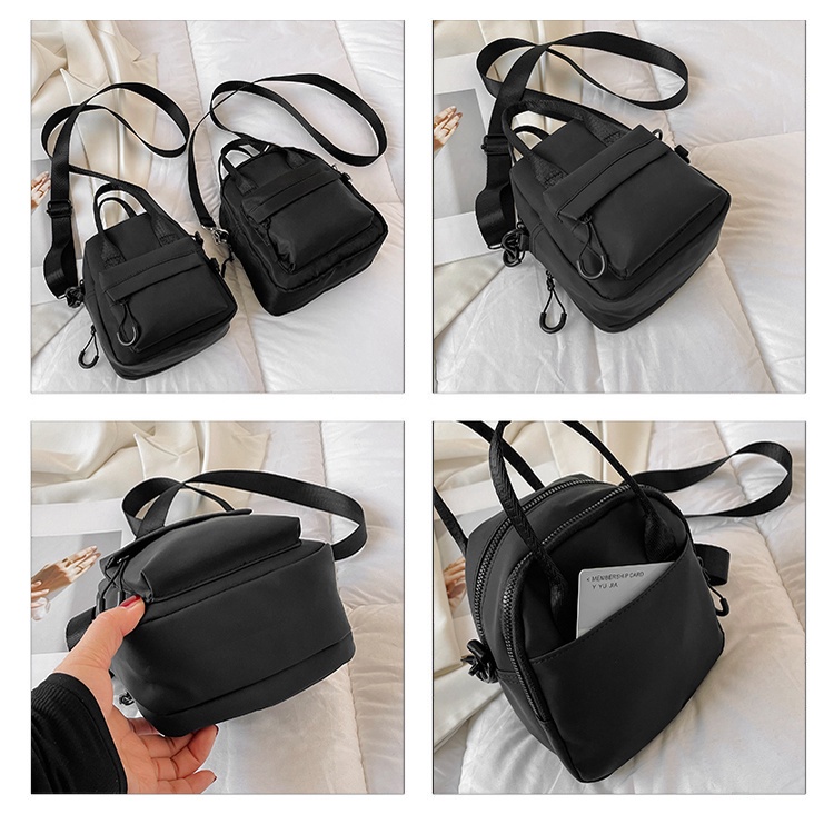 Túi Xách Canvas Dễ Phối Đồ Thời Trang Harajuku Cho Nữ