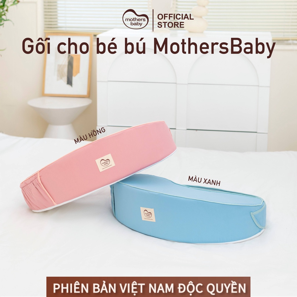 Gối Cho Bé Bú, Chống Trào Ngược Thương Hiệu Mothersbaby Hàn Quốc