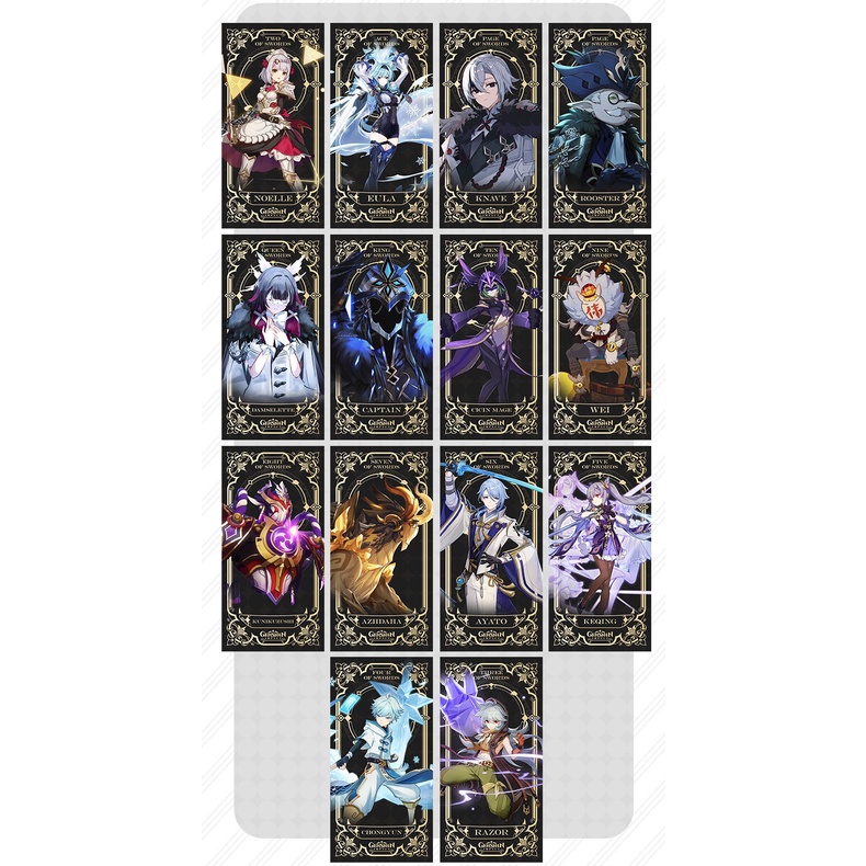 Bài Tarot game Genshin Impact