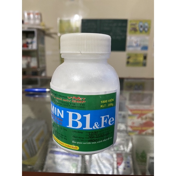 Vitamin B1- giúp gia cầm, gia súc hay ăn chóng lớn, tiêu hoá tốt