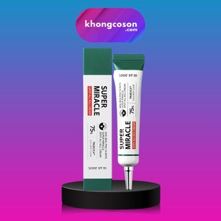 Kem Chấm Mụn Some By Mi Cấp Tốc AHA-BHA-PHA 14 Days Super Miracle Spot All Kill Cream 30ml - Khongcoson