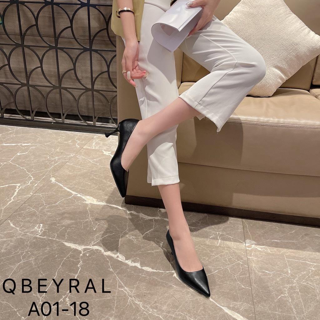 GIÀY QBEYRAL TRƠN NHỌN A01-18