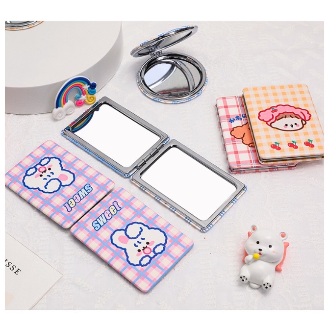 Gương gập mini hai mặt bỏ túi lovelyhouse G2M