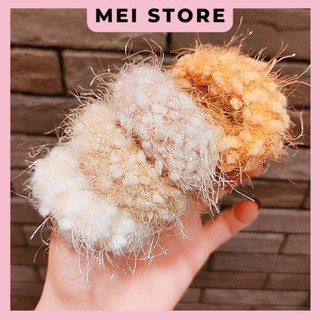 Thun Cột Tóc Lông Xù Kim Tuyến