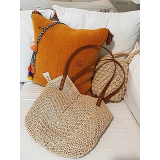 Túi cói đi biển ( order )