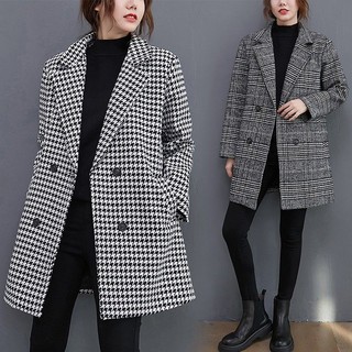 [ORDER] Áo khoác dạ nữ bigsize dáng blazer (fit đến 65kg) - Có ảnh thật