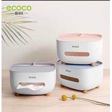 Hộp Đựng Giấy Để Bàn Cao Cấp Ecoco
