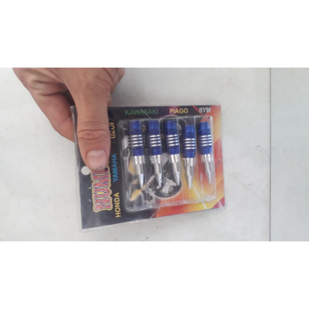 Ốc kiểu hình mũi tên gắn bát tăng sên/đũa thắng đẹp nhiều màu