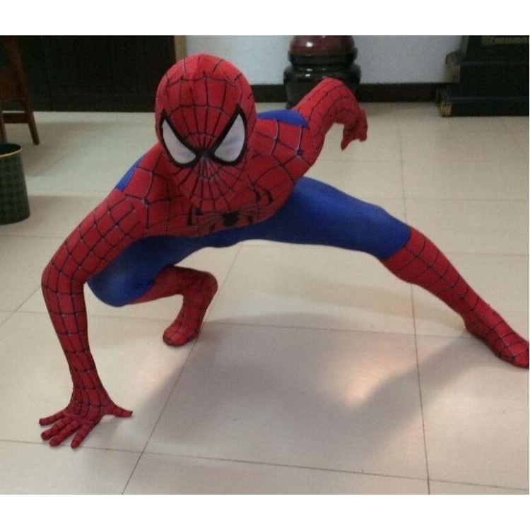 Bộ Đồ Hóa Trang Siêu Anh Hùng Marvel Người Nhện Cho Người Lớn Và Trẻ Em