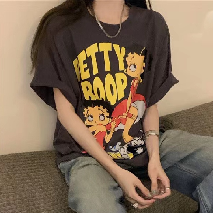 Áo thun NRVP 100% cotton tay ngắn thời trang plus size