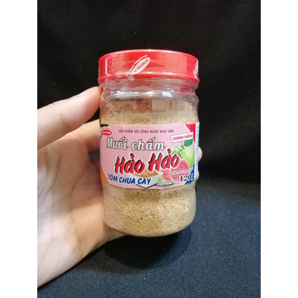 Muối Hảo Hảo Tôm Chua Cay 120g Chính Hãng Acecook