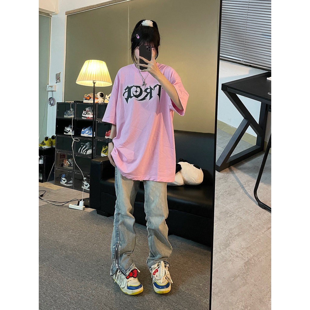 Áo thun NRVP 100% cotton tay ngắn plus size