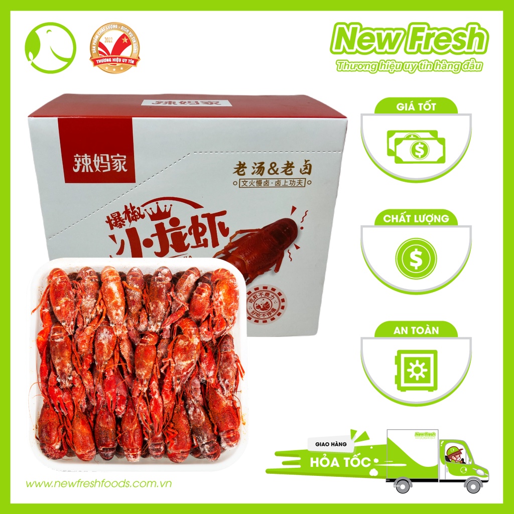 Tôm Hùm Đất Crawfish Size lớn - 2,5kg/túi