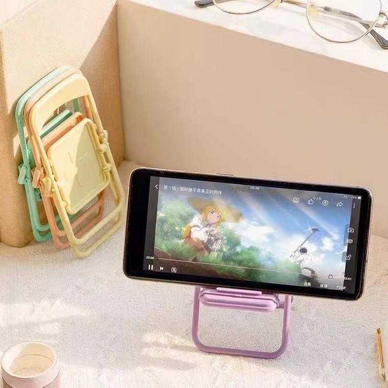 giá cài điện thoại , ipad có thể gấp gọn hình ghế xếp B8