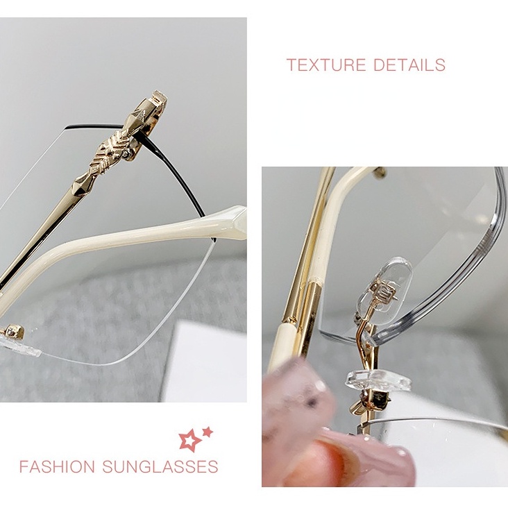 0-600°Mắt Kính Chống Ánh Sáng Xanh Trong Suốt Chuyên Dụng Chơi Game